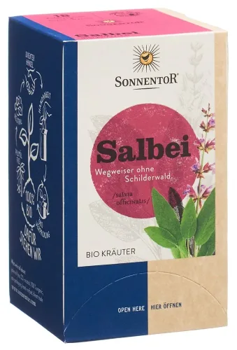 SONNENTOR, SONNENTOR Salbei Bio Kräuter-Tee (18 Beutel)