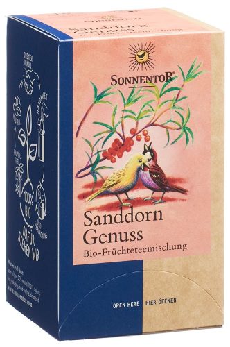 SONNENTOR, Sonnentor Sanddorn Genuss Tee BIO (18 Stk)