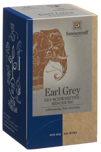 SONNENTOR, Sonnentor Schwarztee Earl Grey BIO (18 Stk)