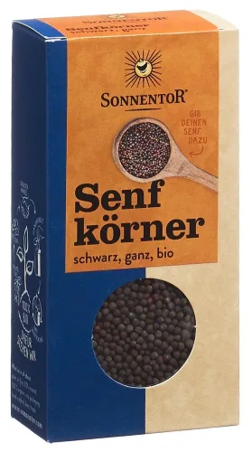 SONNENTOR, SONNENTOR Senfkörner schwarz ganz BIO Beutel (80g)