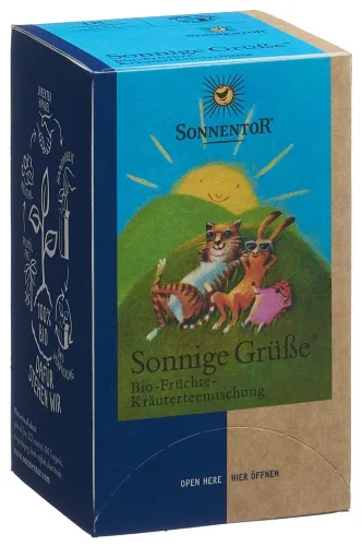 SONNENTOR, Sonnentor Sonnige Grüsse BIO (18x2.5g)