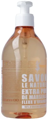 SAVON LE NATUREL, SAVON LE NATUREL Fleur Orange Flüssigseife (500ml)