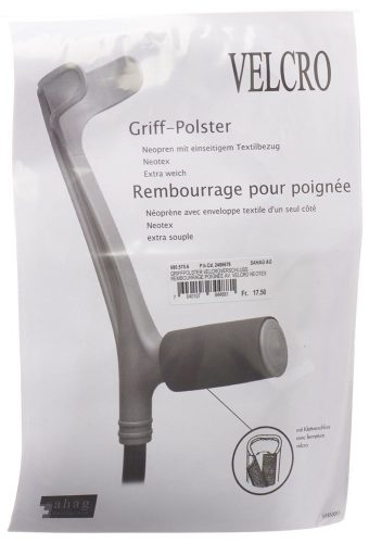 Sahag, Sahag Griffpolster Neotex Velcro schwarz (1 Paar)