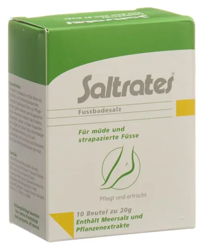 Saltrates, Saltrates Fussbadesalz 10 Beutel (20g)