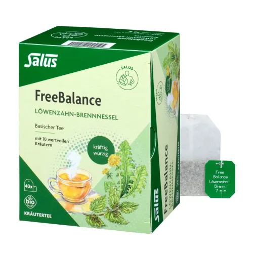 Salus, Salus FreeBalance Löwenzahn-Brennnessel Tee Bio (40 Beutel)