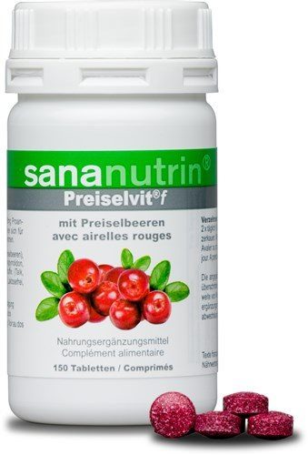 Sananutrin, Sananutrin Preiselvit f Tabletten (150 Stk)