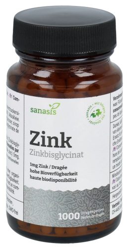 sanasis, sanasis Zink Dragéeperlen (1000 Stk)