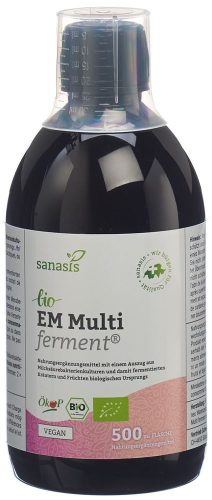 sanasis, sanasis EM Multi ferment Bio (500ml)