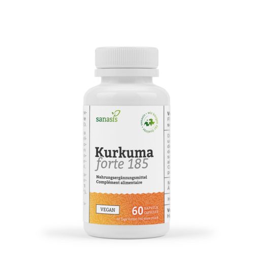 sanasis, sanasis Kurkuma forte 185 Kapseln (60 Stk)