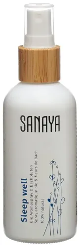 SANAYA, SANAYA Aroma & Bachblüten Spray Sleep well Bio (100ml)
