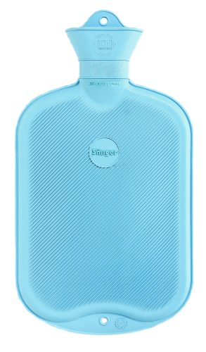 Sänger, Sänger Gummi-Wärmeflasche 2 Liter Halblamelle blau (1 Stk)