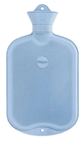 Sänger, Sänger Gummi-Wärmeflasche 2 Liter Halblamelle blau (1 Stk)