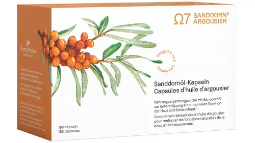 Sanddorn Argouiser, Sanddorn Argousier Omega 7 Kapseln (180 Stk)