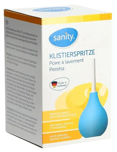 Sanity, Sanity Birnspritze Grösse 13, zweiteilig (483ml)