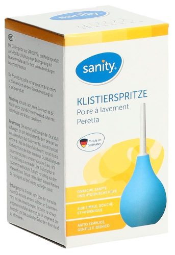 Sanity, Sanity Birnspritze Grösse 11, zweiteilig (40ml)