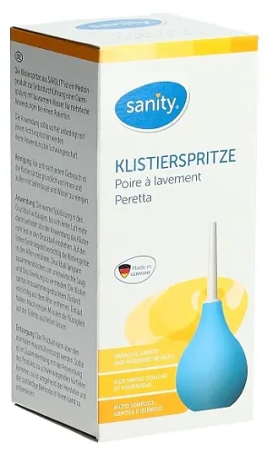 Sanity, Sanity Birnspritze Gr5 zweiteilig (89ml)
