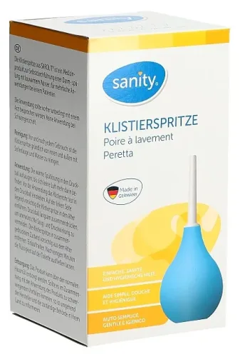 Sanity, Sanity Birnspritze Grösse 11, zweiteilig (143ml)