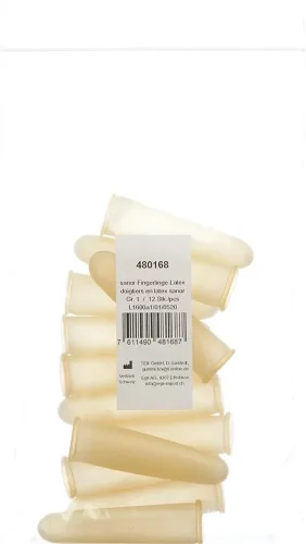 Sanor, Sanor Fingerling Latex Grösse 1 (12 Stk)