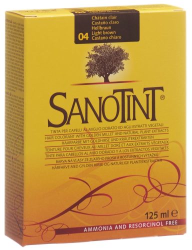 Sanotint, Sanotint Haarfarbe 04 hellbraun (125ml)