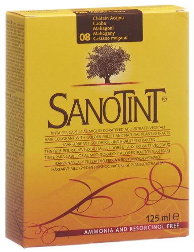 Sanotint, Sanotint Haarfarbe 08 mahagoni (125ml)