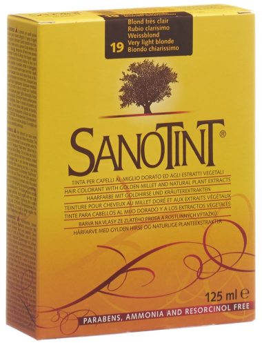 Sanotint, Sanotint Haarfarbe 19 weissblond (125ml)