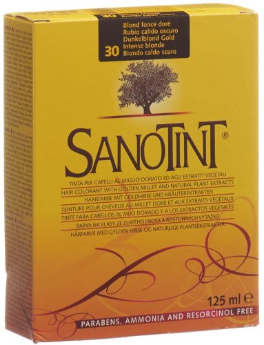 Sanotint, Sanotint Haarfarbe 30 dunkelblond gold (125ml)