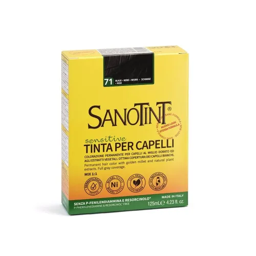 Sanotint, SANOTINT Sensitive Haarfarbe 71 schwarz (125ml)