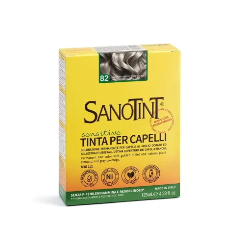 Sanotint, Sanotint Sensitive Haarfarbe 82 hellgrau (125ml)