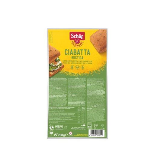 Schär, Schär Ciabatta Rustica, glutenfrei (4x50g)