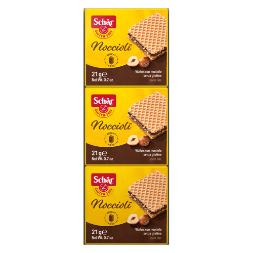 Schär, Schär Noccioli Snack 3er Pack, glutenfrei (63g)
