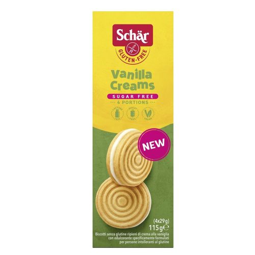 Schär, SCHÄR Vanilla Creams glutenfrei (115g)