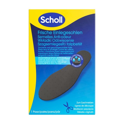 Scholl, Scholl - Frisch im praktischen Falt-Format, Odour Buster Einlegesohlen, 1 Paar