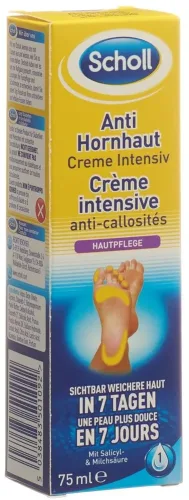 Scholl, SCHOLL Anti-Hornhaut Creme Intensiv (75ml)