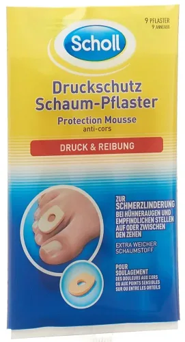 Scholl, Scholl Druckschutz Schaum Pflaster