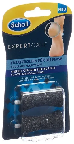 Scholl, SCHOLL ExpertCare Ersatzrollen für die Ferse (2 Stk)