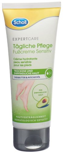 Scholl, Scholl - Tägliche Pflege Sensitiv, Expert Care Fusscreme, 75 ml