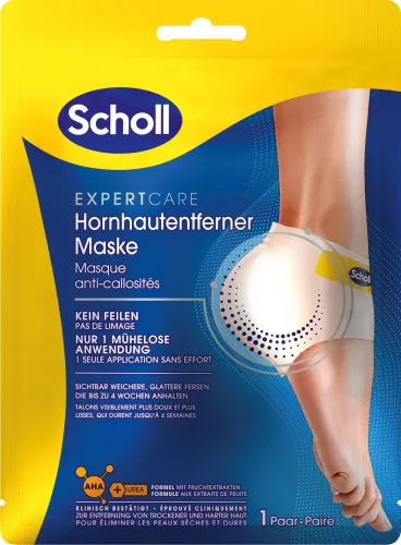 Scholl, Scholl Hornhautentferner Maske (1 Paar)