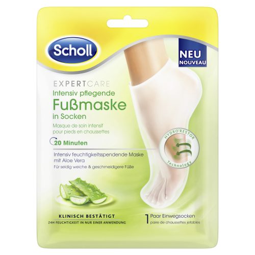 Scholl, Scholl - Intensiv Pflegende Aloe Vera Fussmaske In Socken, 2X1STK