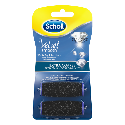 Scholl, Scholl Velvet Smooth Ersatzrollen, Extra Stark (2 Stk)