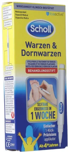 Scholl, Scholl - Warzen & Dornwarzen Behandlungsstift, 2 g