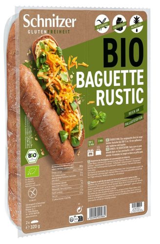 Schnitzer, Schnitzer Bio Baguette rustic glutenfrei (320g)