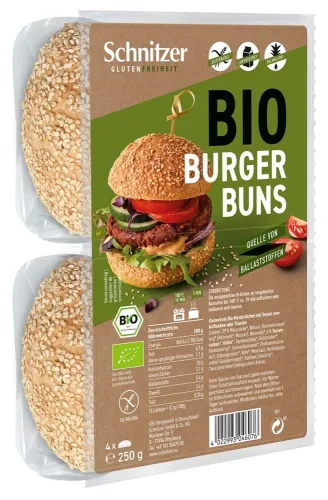 Schnitzer, Schnitzer Bio Hamburger Buns (5 x 250g)