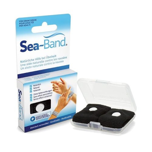 undefined, Sea-Band Akupressurband Erwachsene schwarz 1 Paar