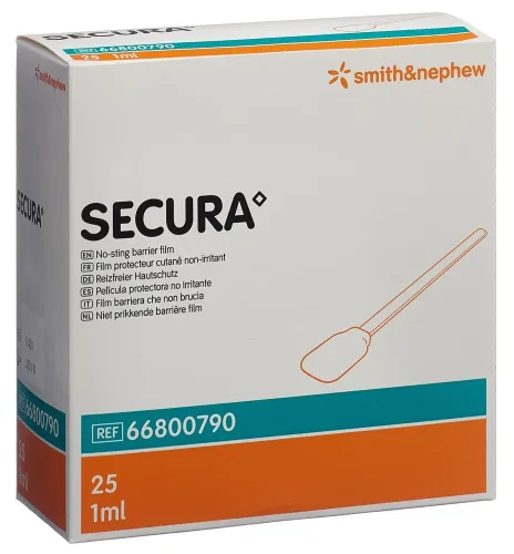 Secura, SECURA Lolly Hautschutzfilm (25x1ml)