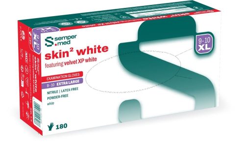 IVF HARTMANN AG, Sempermed Skin² White ? Velvet XP White ? Größe XL (9-10)
