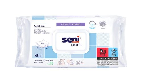 SENI, Seni Care Feuchtpflegetücher mit Klickverschluss (80 Stk)