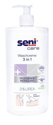 seni, seni Care Waschcreme 3in1 3% Urea vegan (1000 ml)