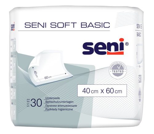 SENI, Bettschutzunterlage Seni Soft Basic, 30 Stück