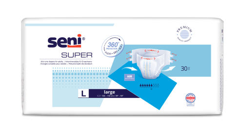 SENI, Inkontinenzwindel Super, 30 Stück, Größe: L