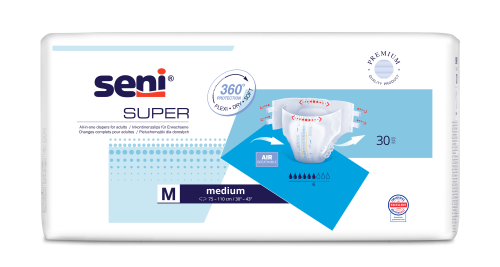 SENI, Inkontinenzwindel Super, 30 Stück, Größe: M